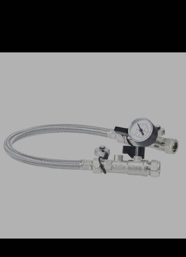 Remote filling loop with - loop, gauge