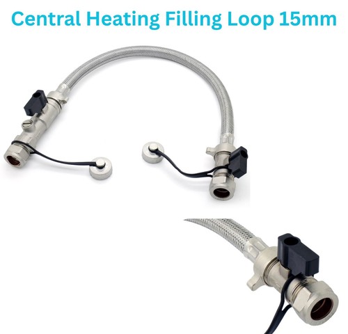 Combi boiler filling loop with - filling,