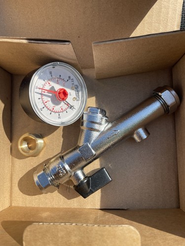 Boiler filling loop - boiler, with