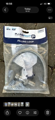 Plumbright filling loop with - loop,